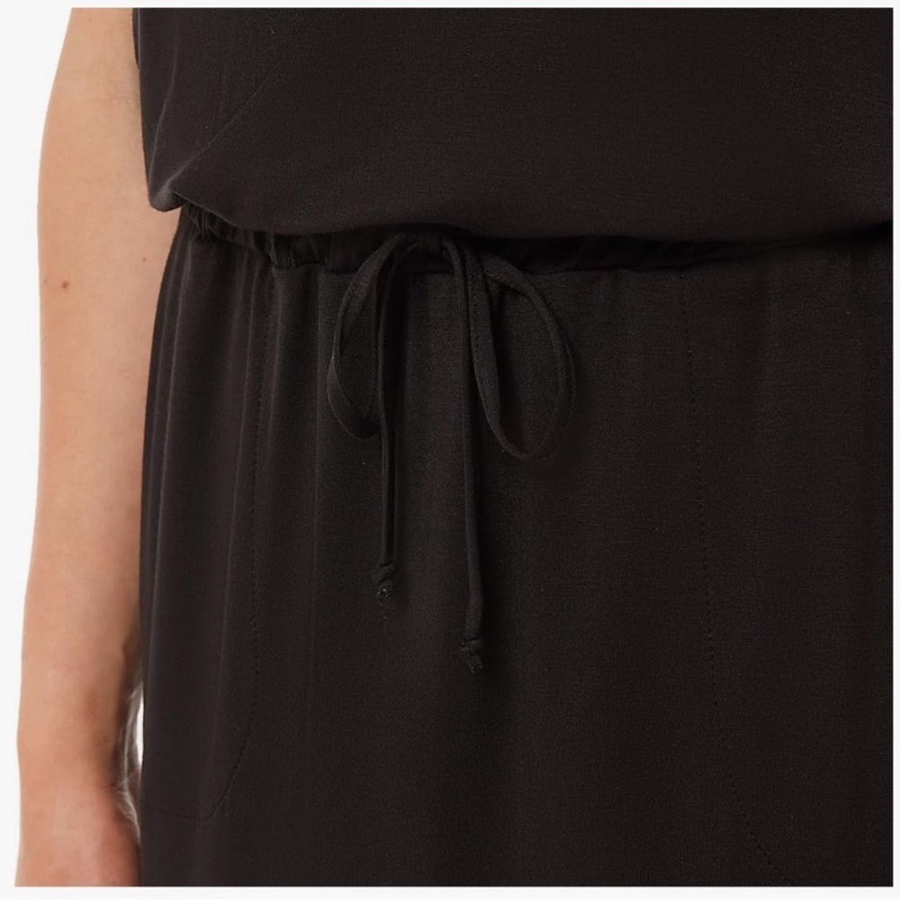 32 DEGREES Dress Size Large Ladies' Soft Lux Short Sleeve Black With Pockets New - Picture 15 of 15